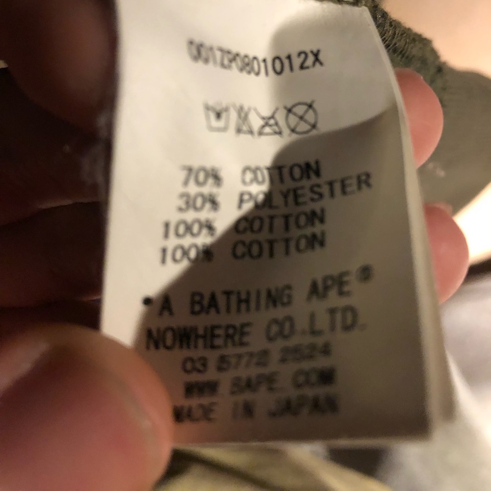 Bape hoodie